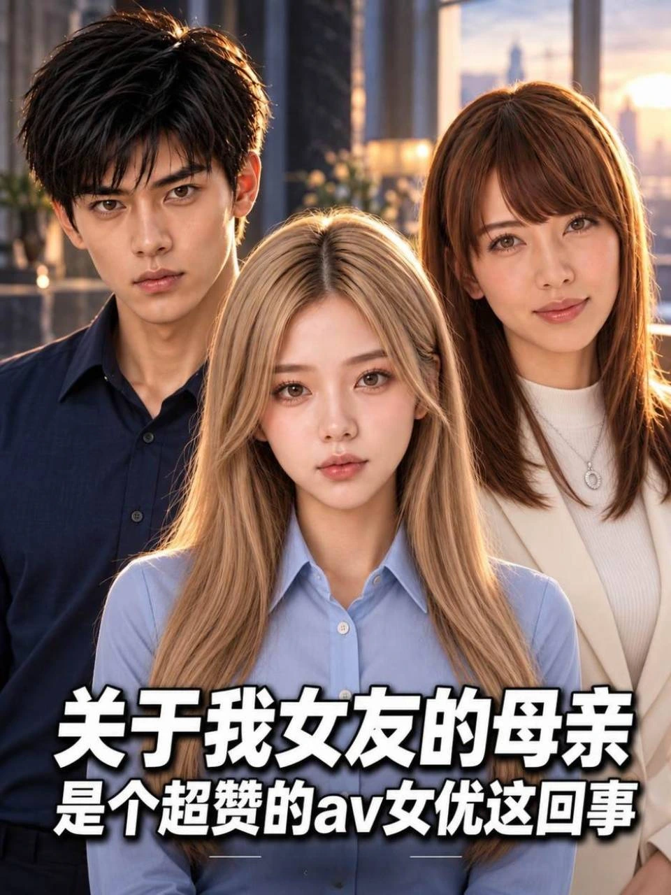 关于我女友的母亲是个超赞的av女优这回事海报