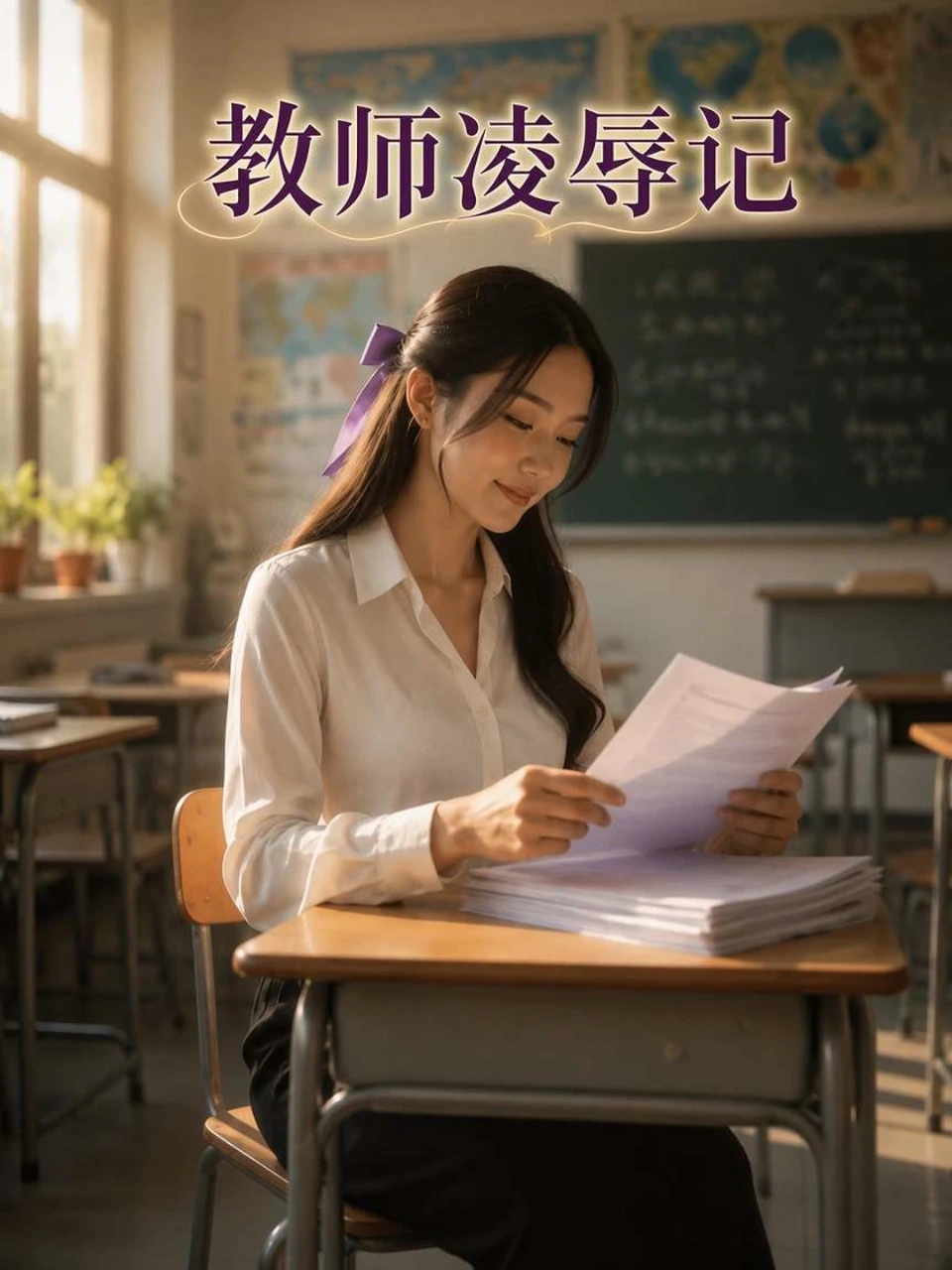 教师凌辱日记 · 第1季封面背景