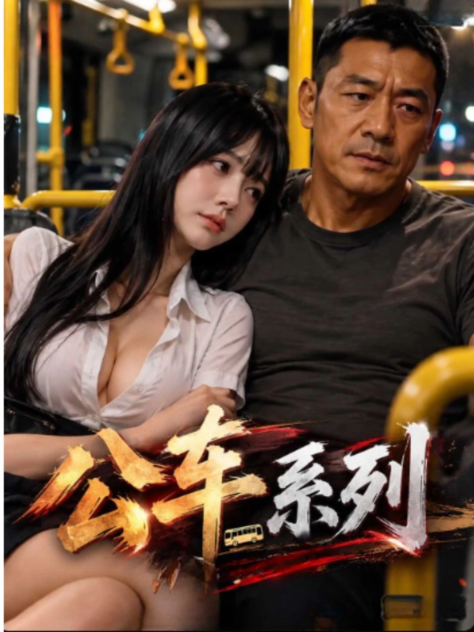公交车系列海报