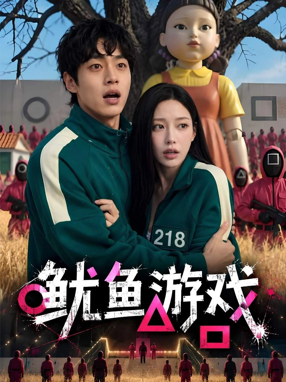 鱿鱼游戏海报