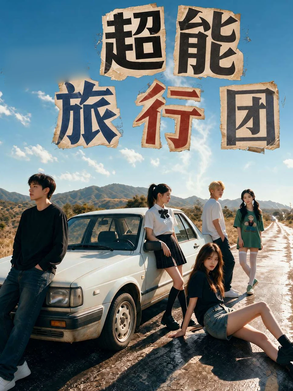 超能旅行团海报