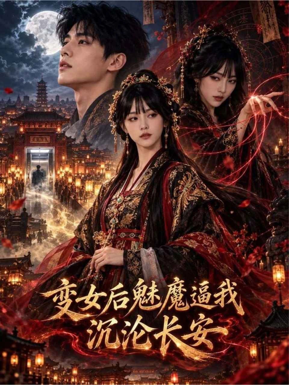 变女后魅魔逼我沉沦长安海报