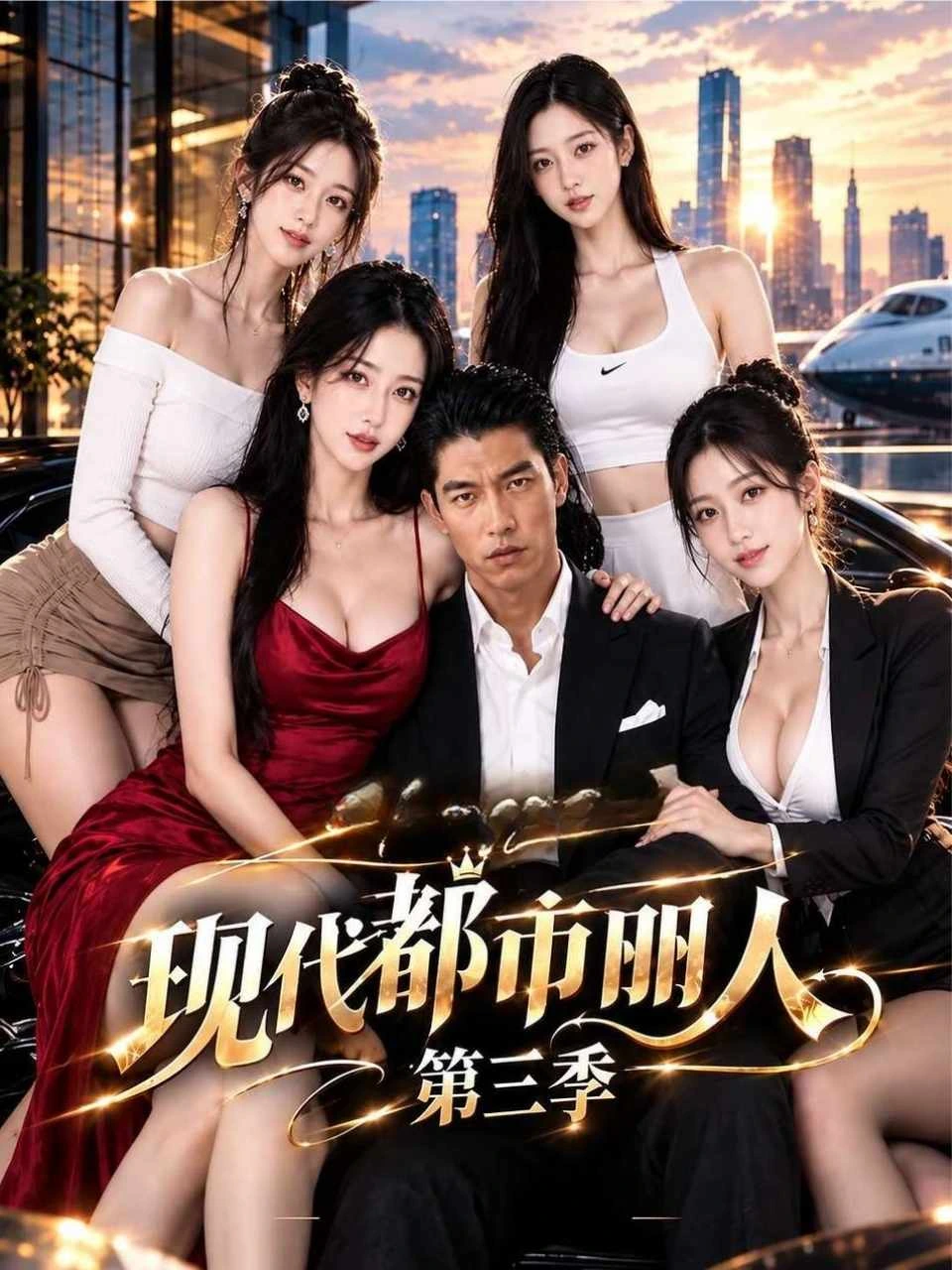 现代都市丽人海报