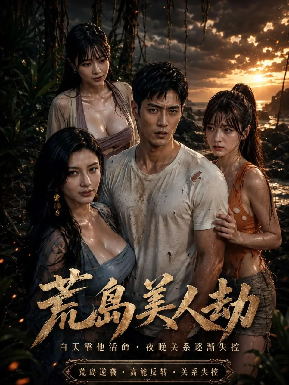荒岛美人劫 · 第1季封面背景