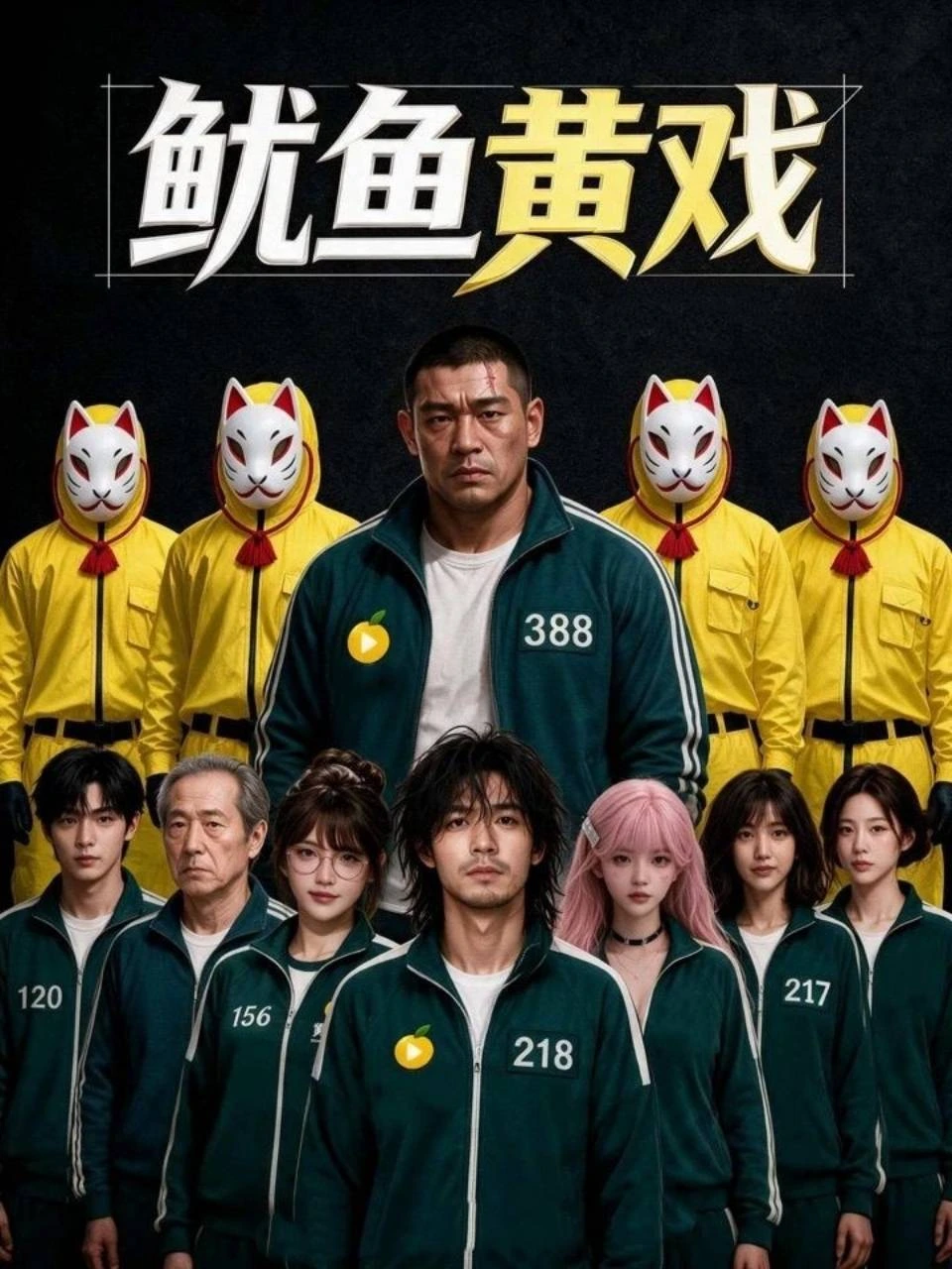 鱿鱼黄戏海报